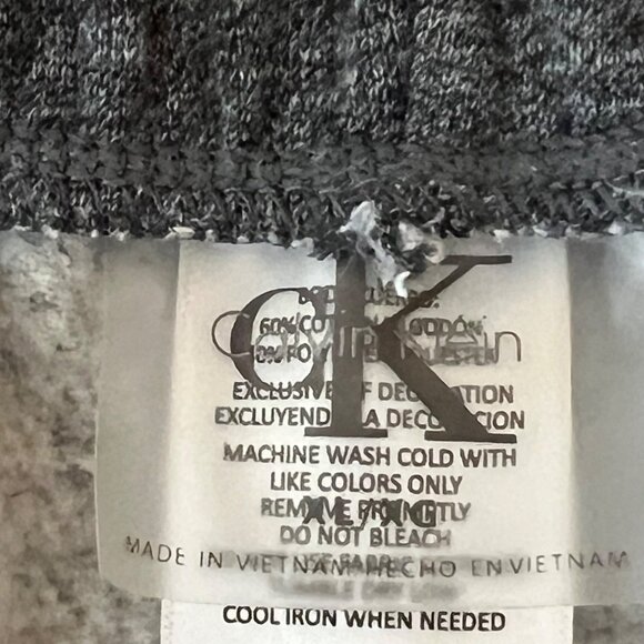 Calvin Klein Men's Gray Jogger Sweatpants Size XL Elastic Waist Activewear NWOT - Picture 5 of 10